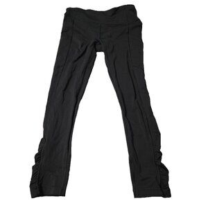 Lululemon Sz 4 Womens Black Leggings
